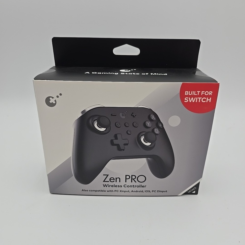 ZEN‎ PRO Wireless Gaming Controller - Black New Switch PC XINPUT Android, IOS